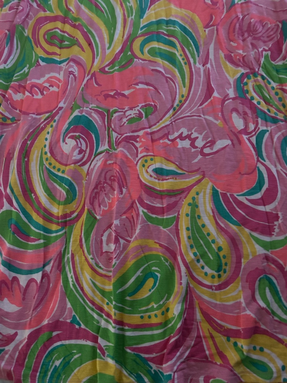 Lilly Pulitzer- Colorful Swirl Maxi Skirt - Pink, Green, Yellow, Size Medium - Picture 5 of 7